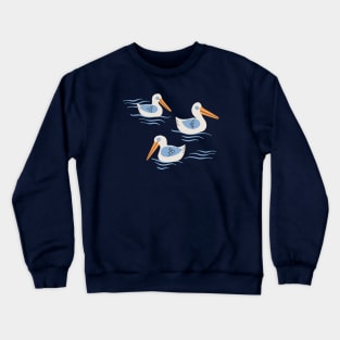 Pretty Pelicans Crewneck Sweatshirt